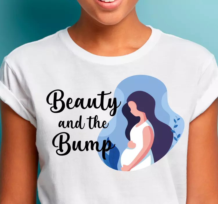 Morsom babyhump t-skjorte baby - Tenstickers