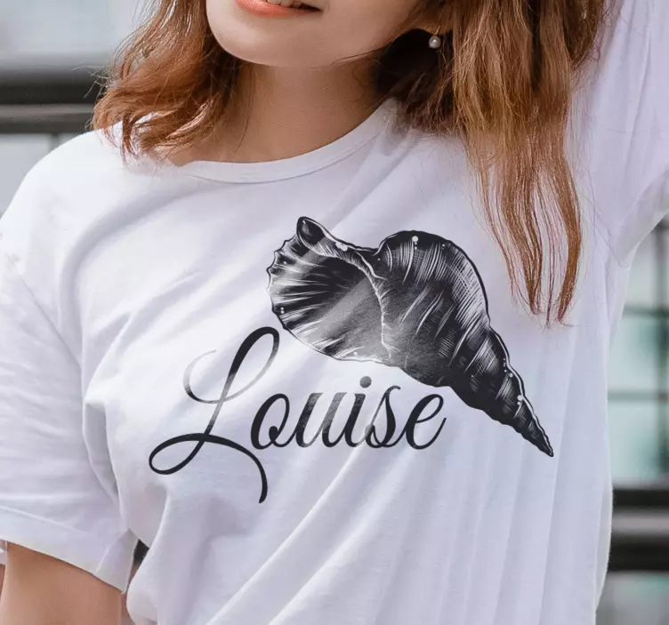 Tilpasset skjell tilpasset t-skjorte - Tenstickers