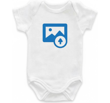 Baby t-skjorte med tilpasset design - Tenstickers