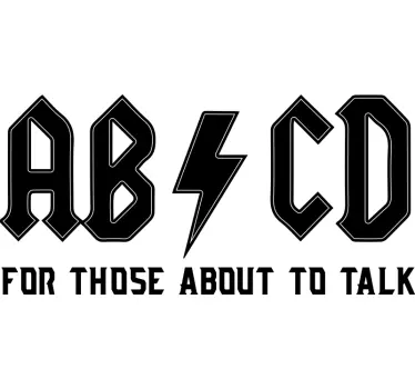 Baby t-skjorte abc sjarm for barn - Tenstickers