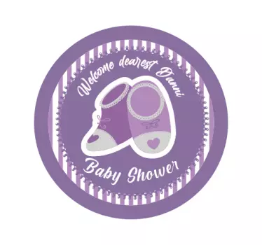 Innbydende invitasjon baby t-skjorte - Tenstickers