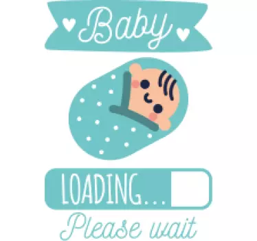 Baby lasteprogresjon baby t-skjorte - Tenstickers