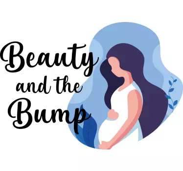 Morsom babyhump baby t-skjorte - Tenstickers