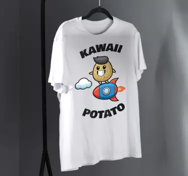 Kawaii potet eventyr baby t-skjorte - Tenstickers