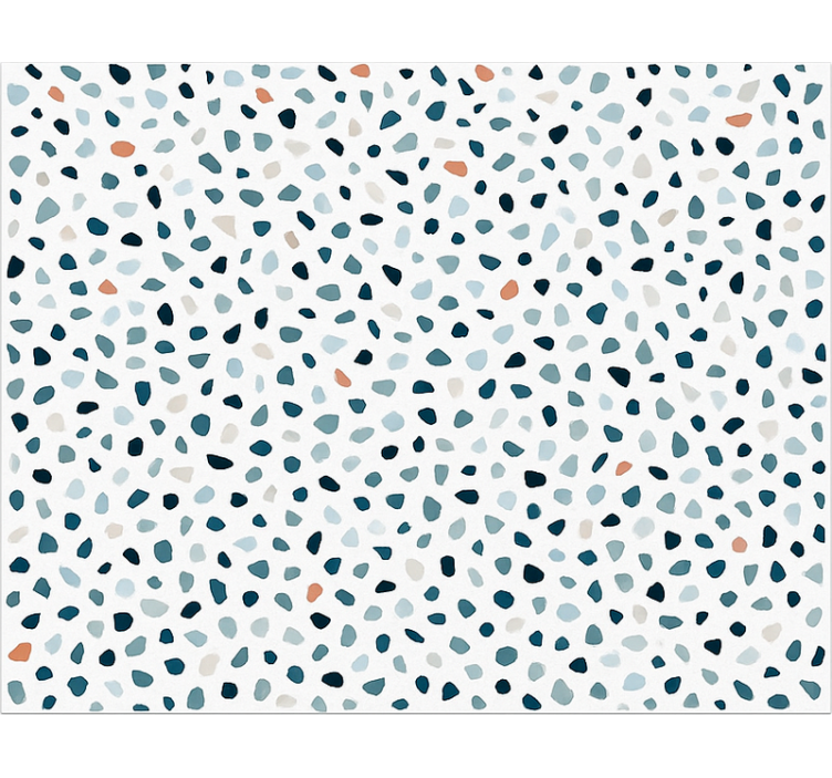 Små fargerike steiner vinyl teppe kjøkken - Tenstickers