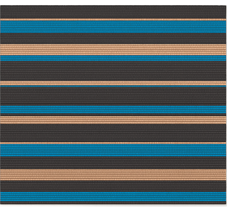 Mørk tone vevd effekt vinyl teppe kjøkken - Tenstickers