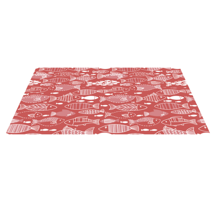 Vinyl teppe dyr mange fisk under havet - Tenstickers