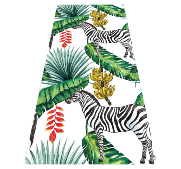 Vinyl teppe dyr naturmønster - Tenstickers