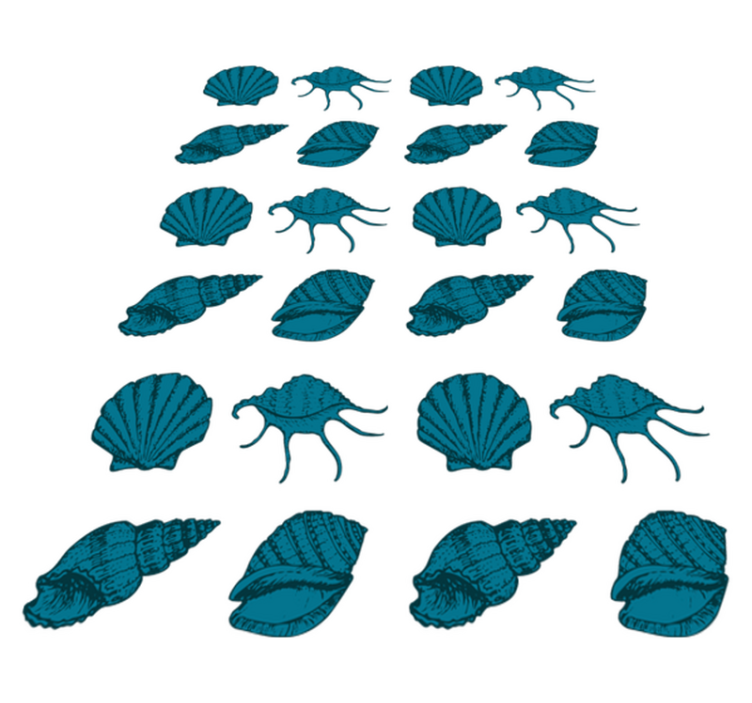 Vinyl teppe dyr skjelldyr - Tenstickers