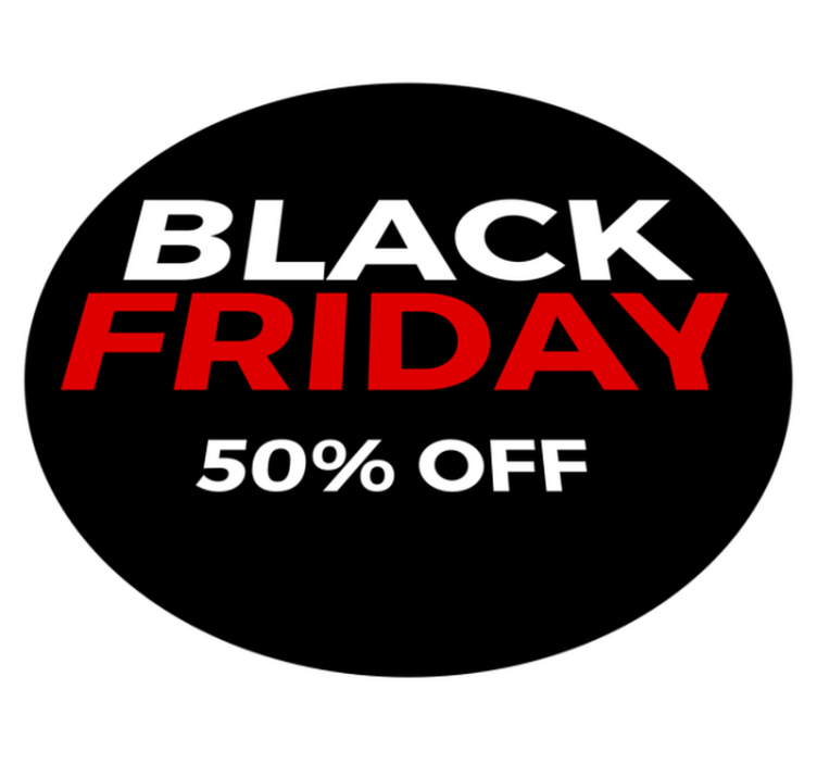 Black friday vinylteppe 50% rabatt - Tenstickers