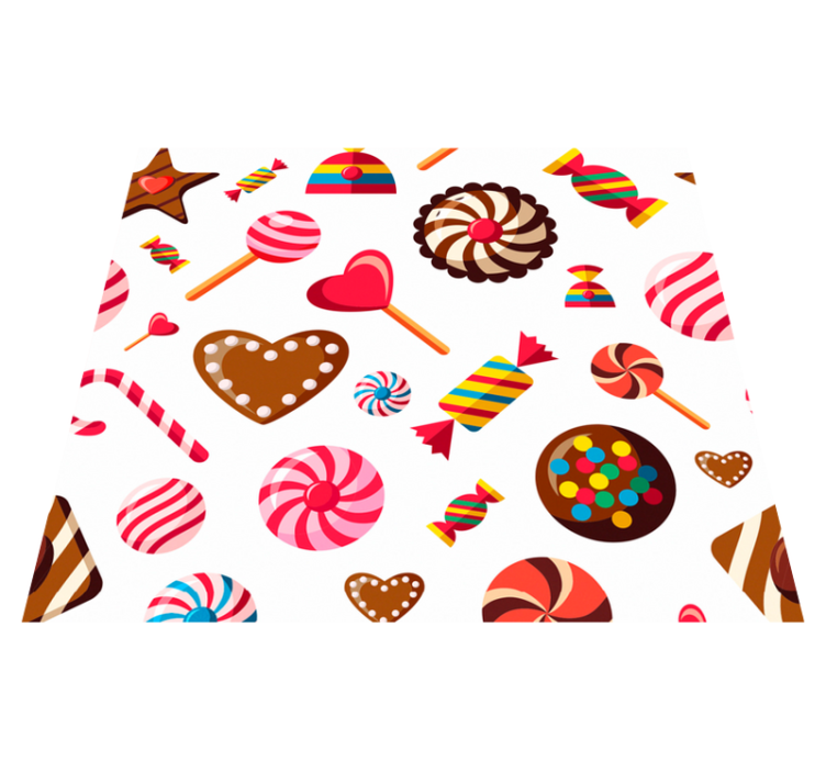 Søtt mosaikk vinyl teppe kjøkken - Tenstickers