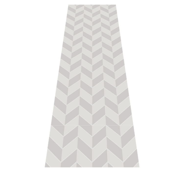 Vinyl teppe geometrisk former - Tenstickers