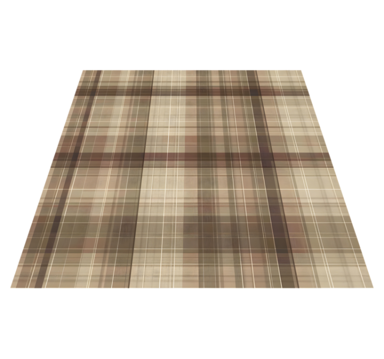 Vinyl teppe geometrisk tekstileffekt - Tenstickers