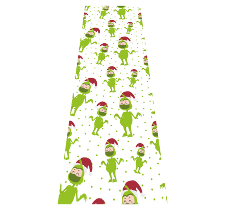 Jul vinyl teppe god jul med munnbind - Tenstickers