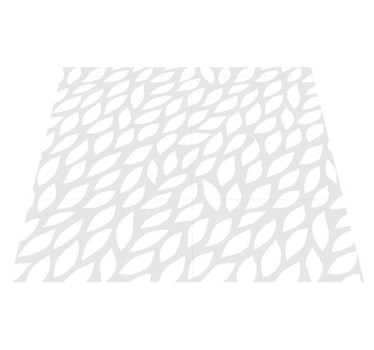 Vinyl teppe soverom med sømløst blomstermønster - Tenstickers