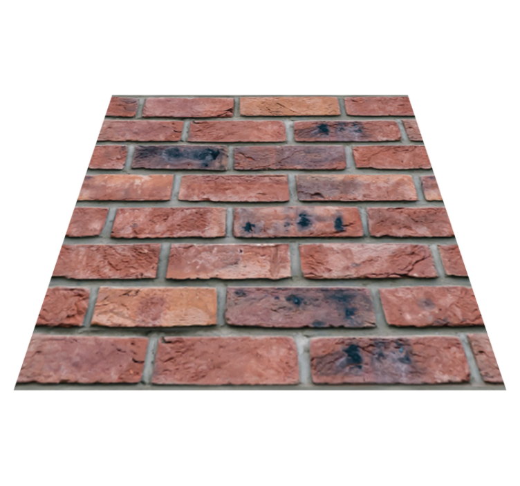 Uvanlig steinvegg vinyl teppe soverom - Tenstickers