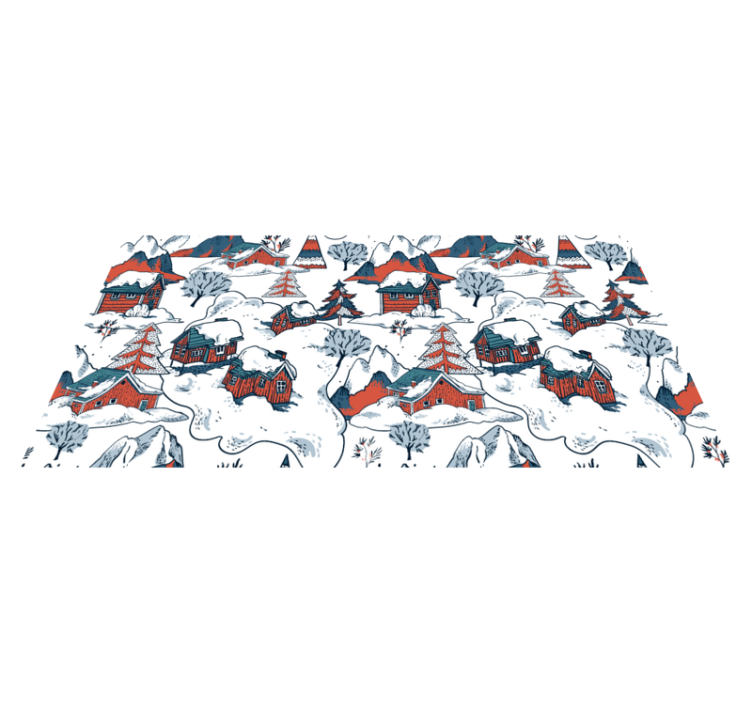 Vinyl teppe natur polske fjell - Tenstickers