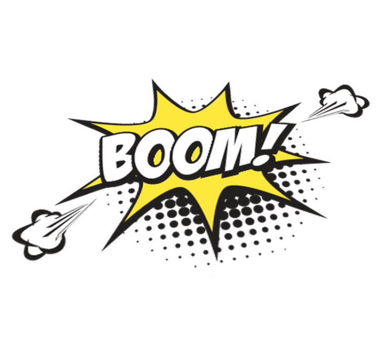 Pop lydvinyl teppe spedbarn - Tenstickers