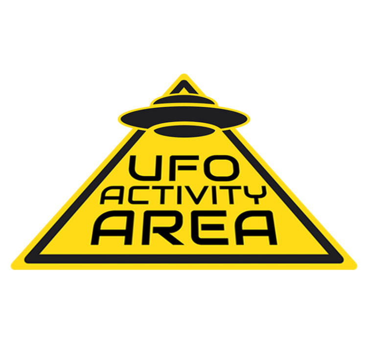 Vinyl teppe spedbarn ufo aktivitetsmerke - Tenstickers