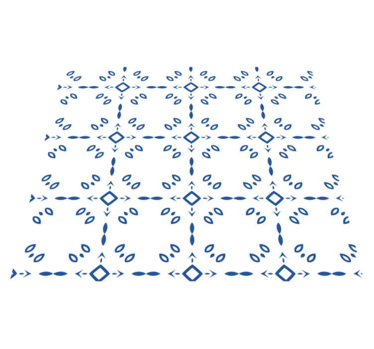 Bad vinyl teppe klassisk baderoms tapet - Tenstickers