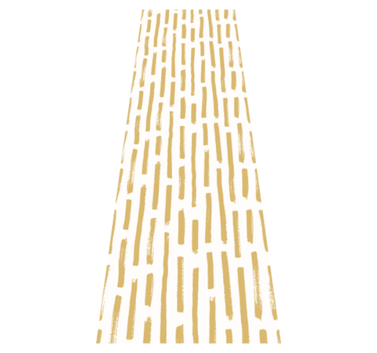 Bad vinyl teppe lysbrune penselstrøk moderne mønster - Tenstickers