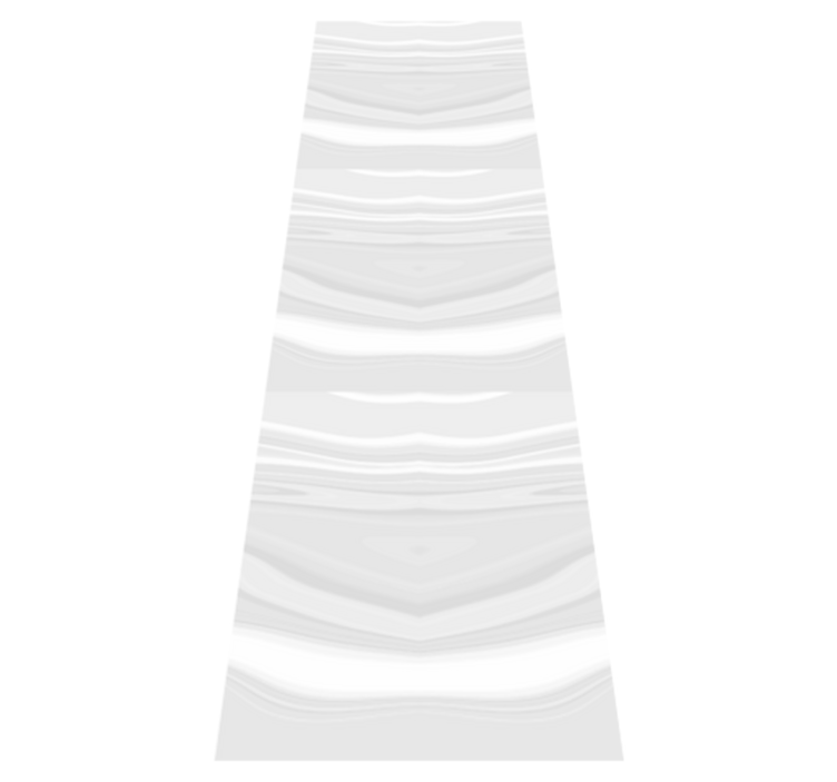 Bad vinyl teppe nærbilde av hvit marmor - Tenstickers