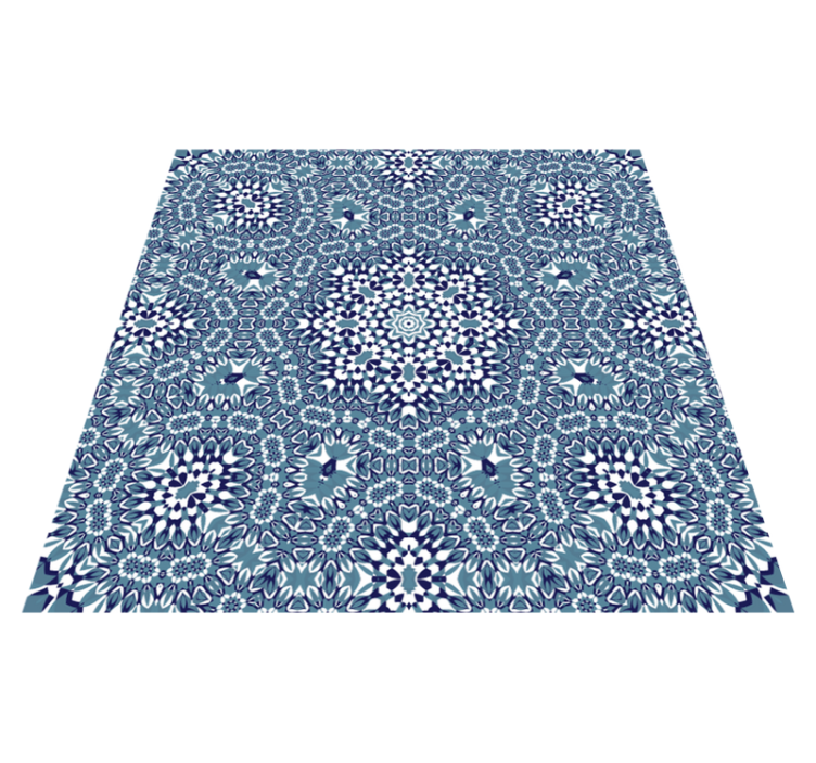 Mosaikk mandala vinyl teppe kjøkken - Tenstickers