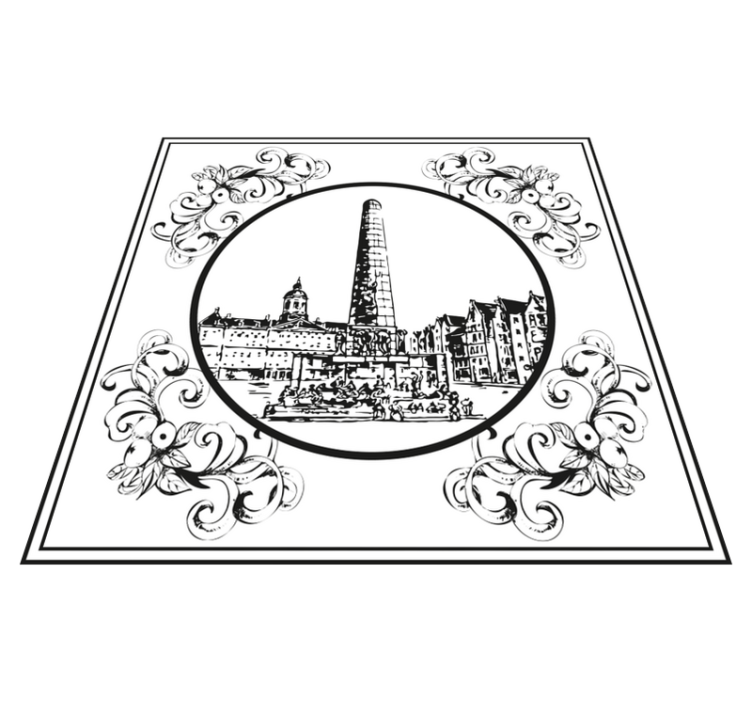 Vinyl teppe kjøkken amsterdam damplassen - Tenstickers