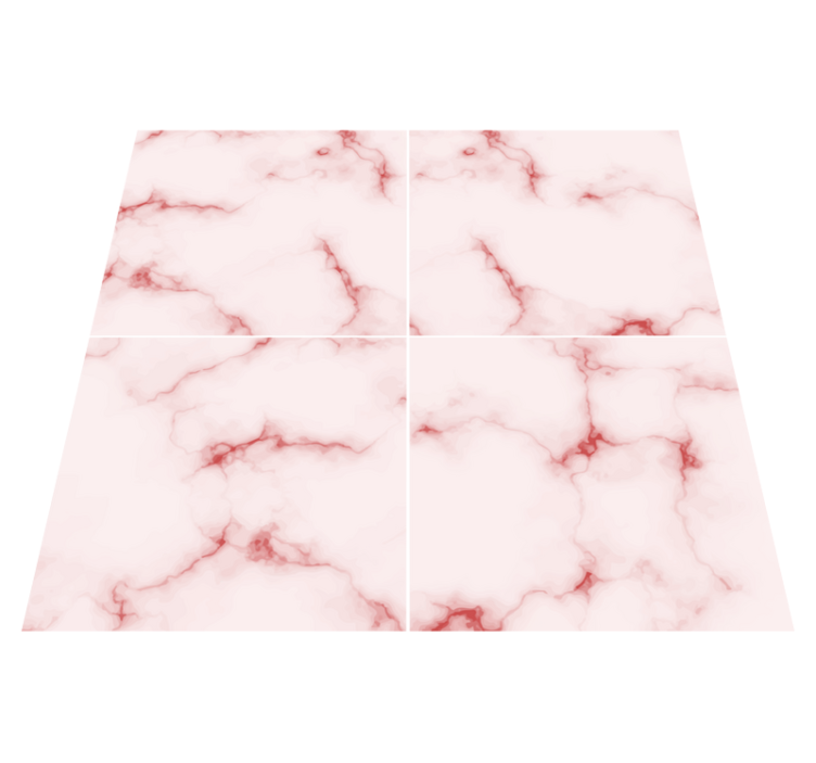 Vinyl teppe kjøkken marmorfliser - Tenstickers