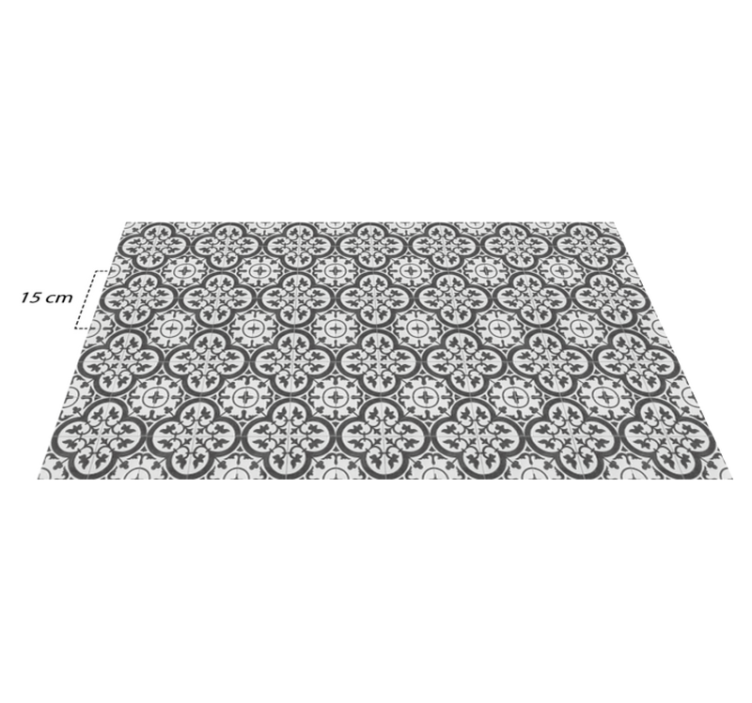 Vinyl teppe kjøkken marokkansk flisdesign - Tenstickers