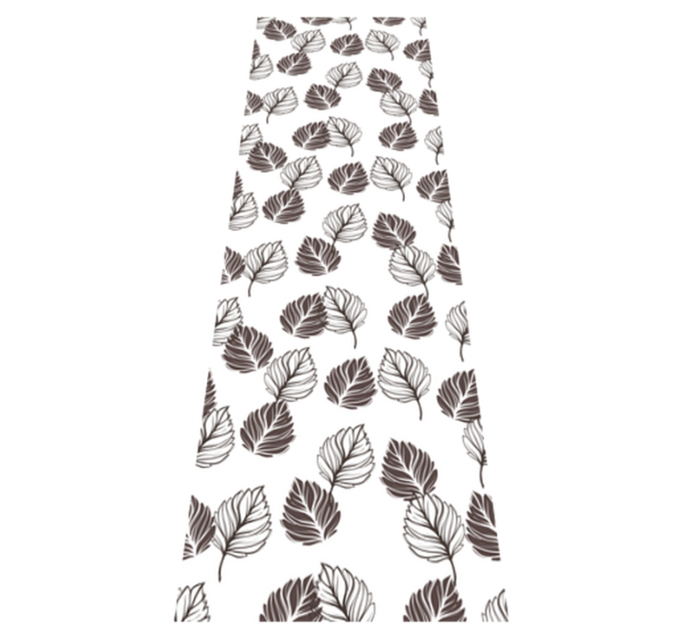 Vinyl teppe kjøkken hoja grå kinfolk mønster - Tenstickers