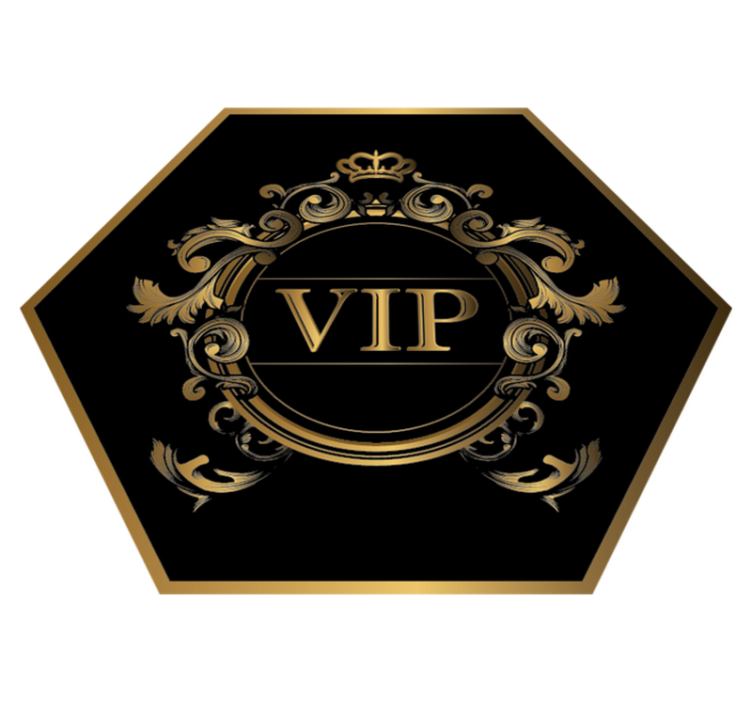 Vinyl teppe vip stue teppe - Tenstickers