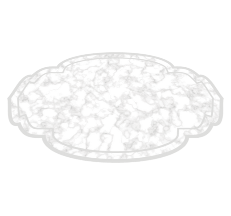 Marmorskyer form marmor vinylteppe - Tenstickers