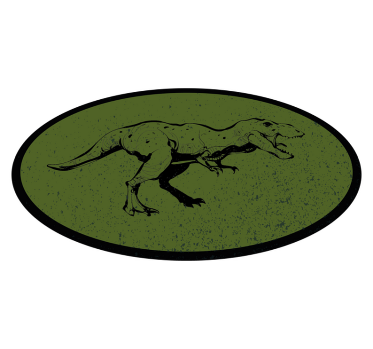 Dinosaur-tema Vinyl teppe flere barn - Tenstickers
