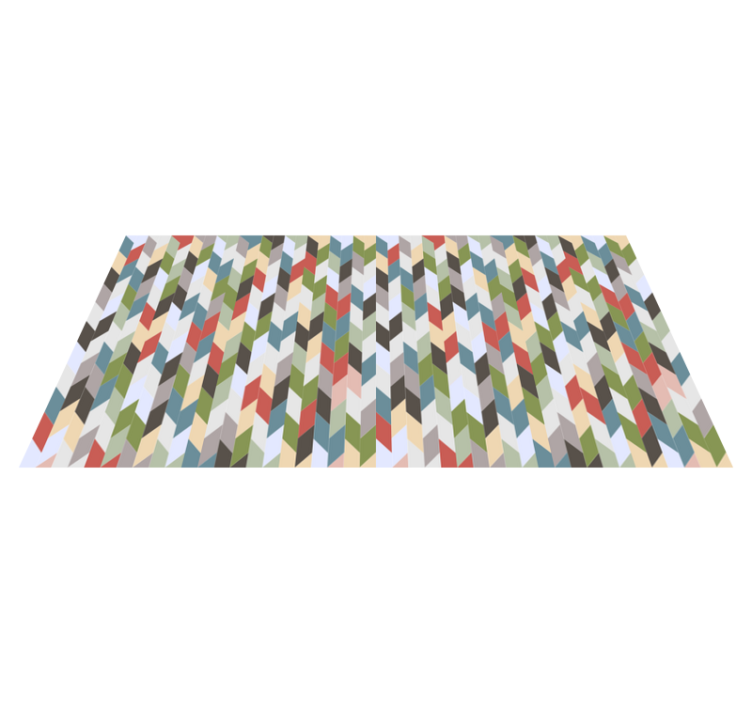 Rektangulære fliser moderne teppe - Tenstickers