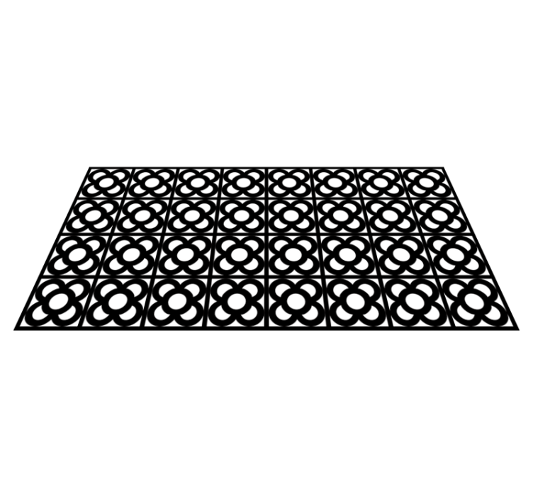 Barcelona brosteinsbelagt vinyl teppe - Tenstickers