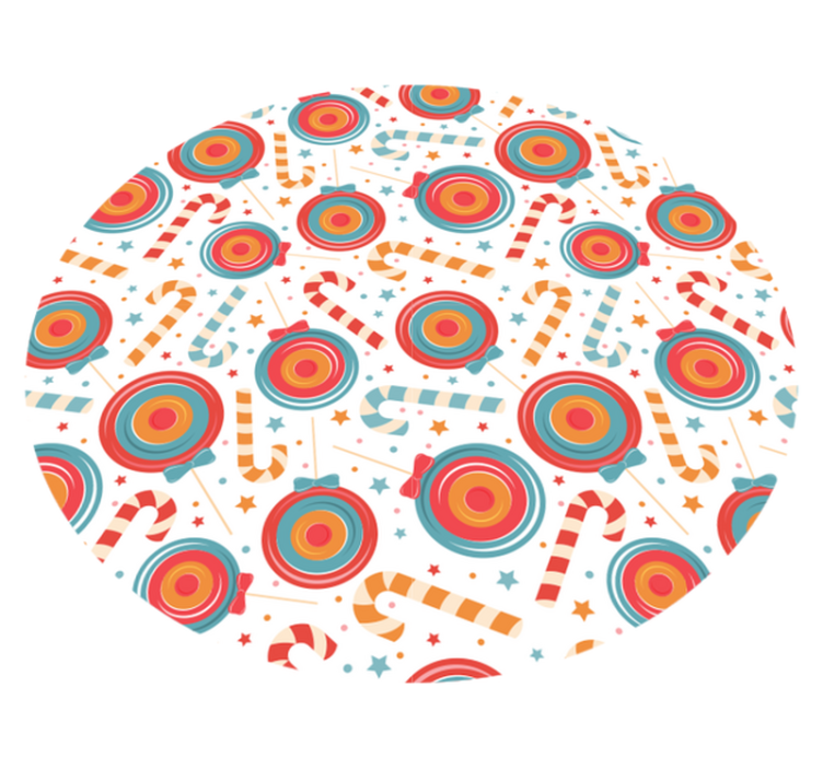 Candyland bilder vinyl teppe spill - Tenstickers