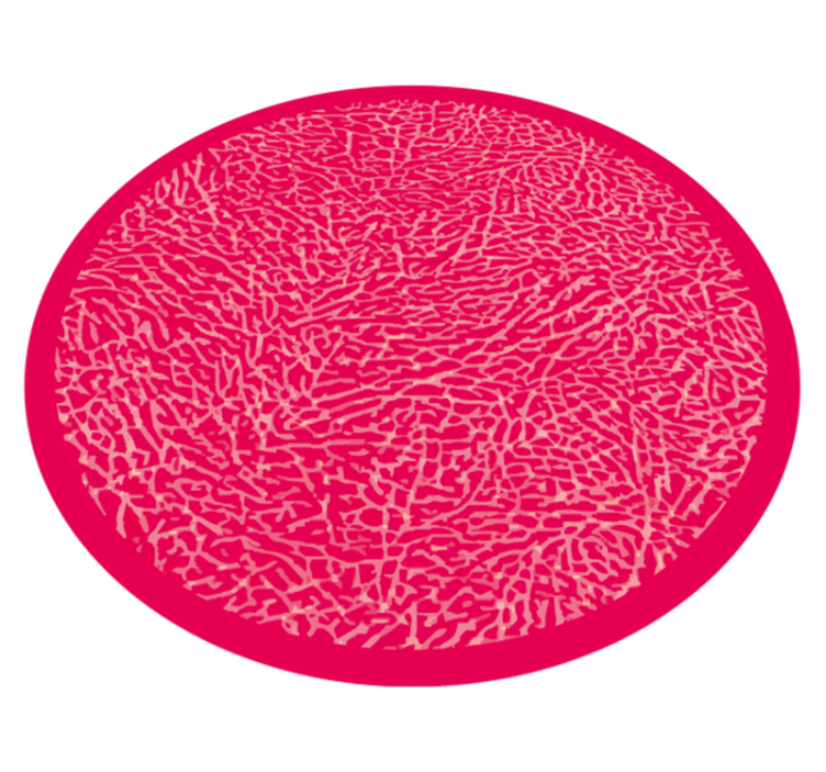 Livlig rosa design vinyl teppe tekstur - Tenstickers
