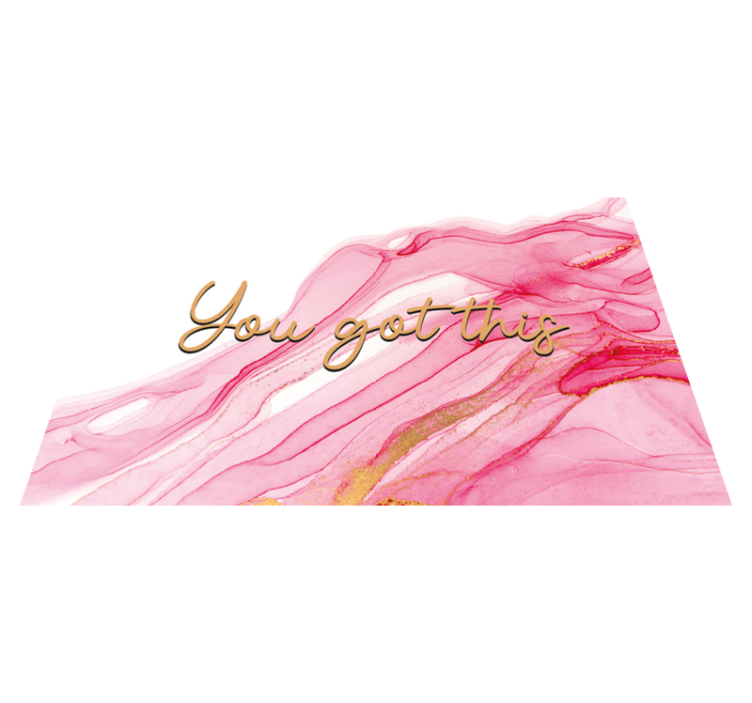 Du fikk dette vinyl teppe sagn og tekster - Tenstickers