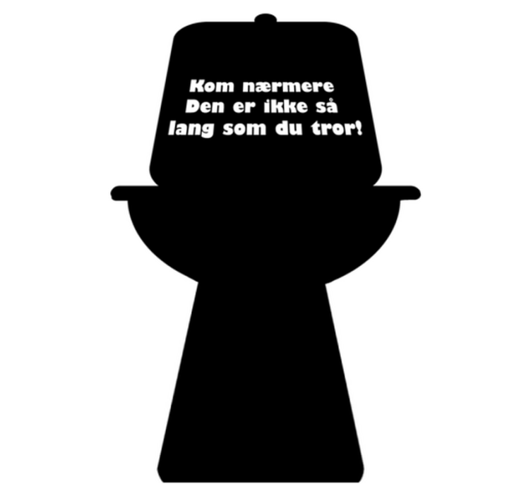 Kom nærmere morsomt sitat tilpasset vinyl teppe - Tenstickers