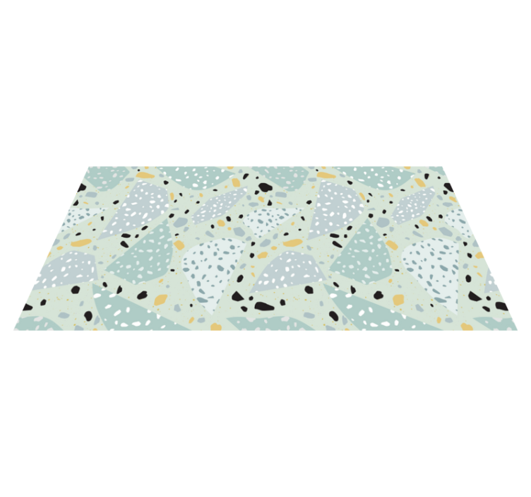 Gometrisk terrazzo fliseteppe - Tenstickers