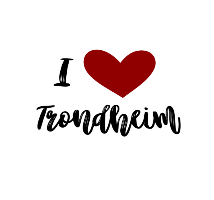 Hjertelig trondheim vinyl teppe sagn og tekster - Tenstickers