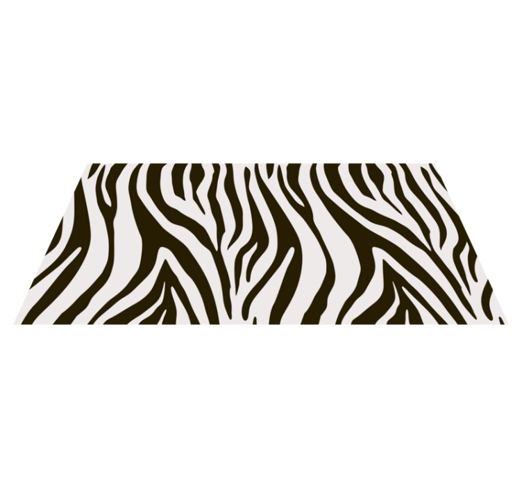 Vintage animal print animal print vinyl teppe - Tenstickers