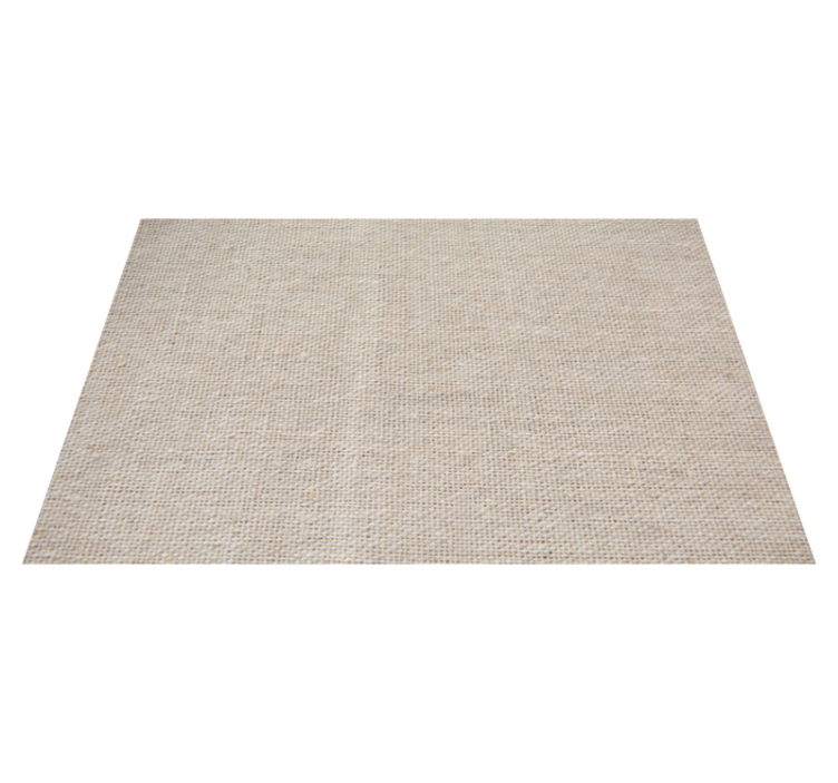 Beige naturfibre vinyl teppe tre - Tenstickers