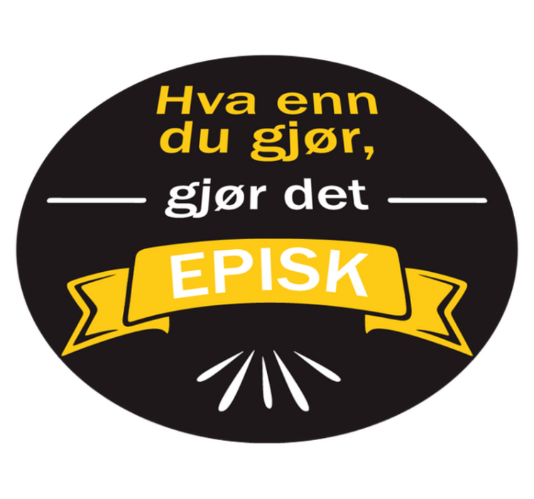 Hva du enn gjør, gjør det til et episk tilpasset vinyl teppe - Tenstickers