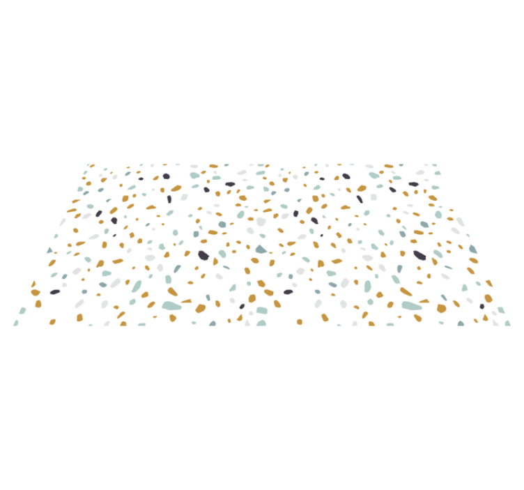 Nordisk terrazzo tekstur vinyl teppe - Tenstickers
