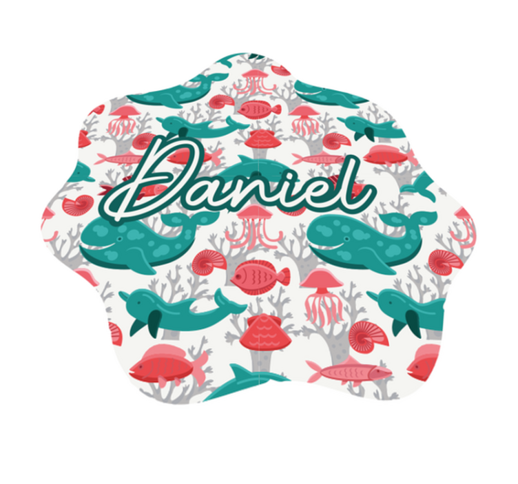 Tilpasset subakvatisk ekspedisjon Vinyl teppe flere barn - Tenstickers