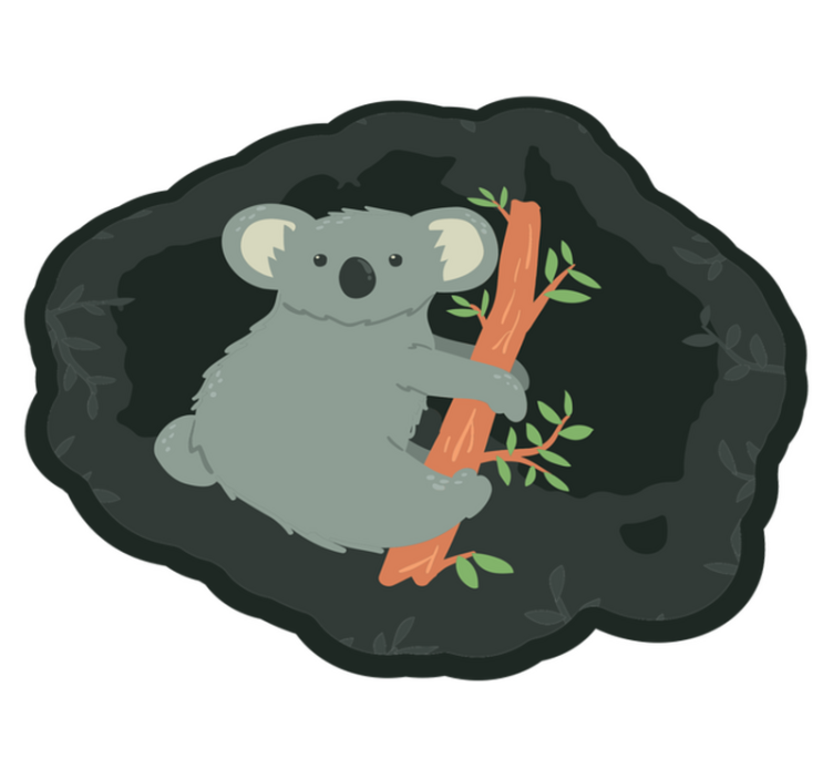 Koalakjøling på et kvistdyrteppe - Tenstickers