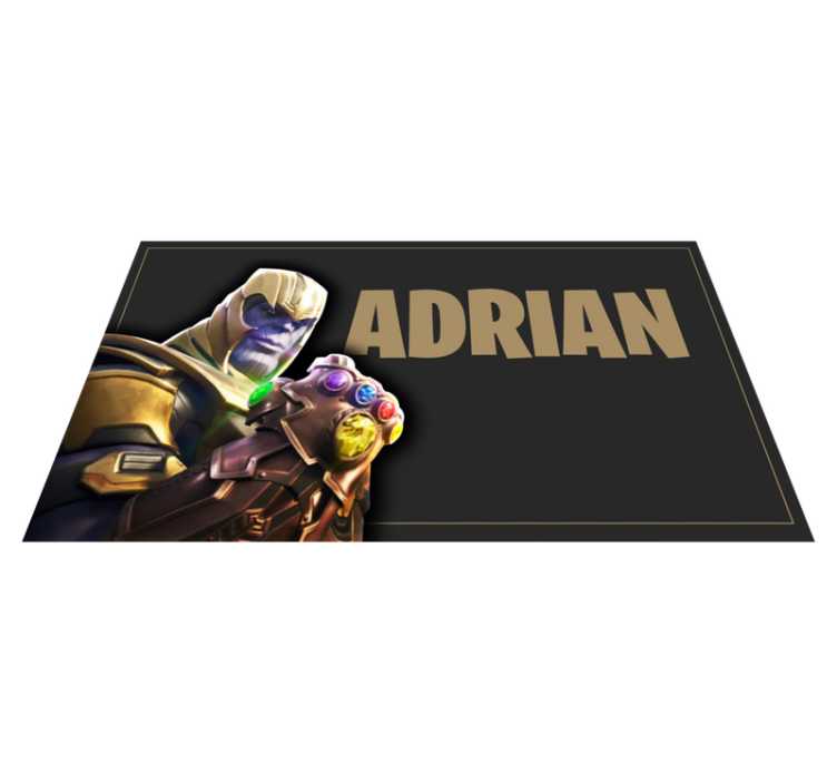 Videospill gullmaske soveromteppe - Tenstickers