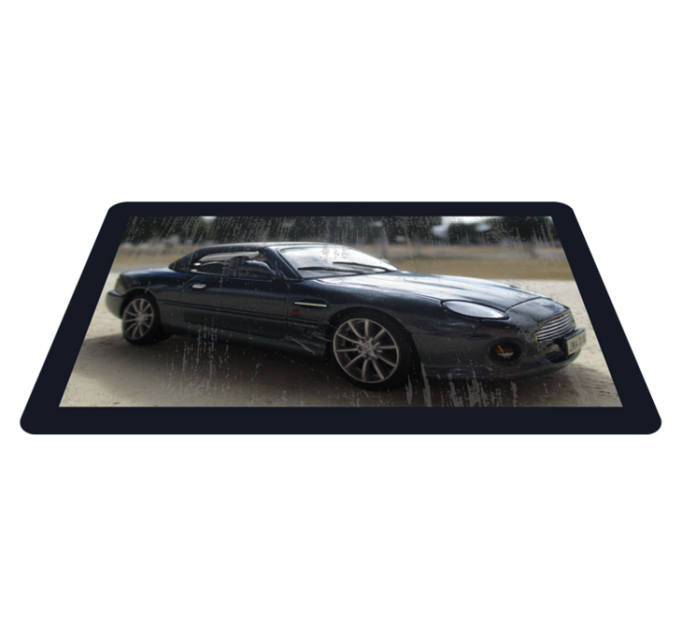 Aston martin db7 vinyl teppe vintage - Tenstickers